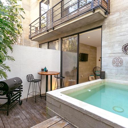 Apartment With Private Plunge Pool At Madara Tulum Earth 1 Экстерьер фото